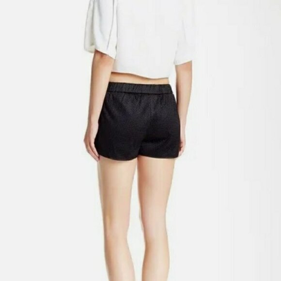 Co + Co High Waisted Mesh Track Shorts - Picture 2 of 8